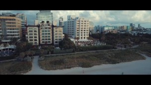 South Beach Drone Footage with Piper Blush
