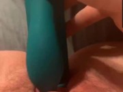 Young milf plays by herself