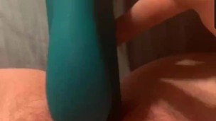 Young milf plays by herself