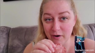 Lunch Time Stuffing Mukbang - PREVIEW - BBW Reyna Mae Overeating Facestuffing Weight Gain