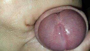Long stream of hot cumshot, 4k 60fps