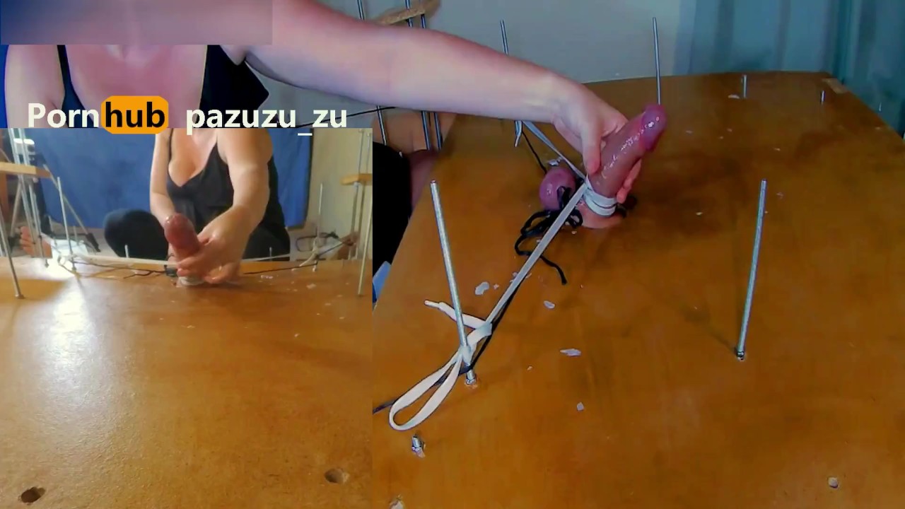 Amateur Femdom CFNM Handjob. I made him Cum Twice in the Milking Table. Ruined Orgasm. Post Orgasm - Free Sex Video - RedTube
