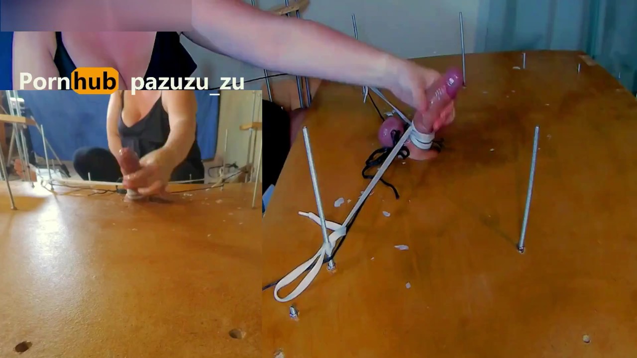 Amateur Femdom CFNM Handjob. I made him Cum Twice in the Milking Table. Ruined Orgasm. Post Orgasm - Free Sex Video - RedTube