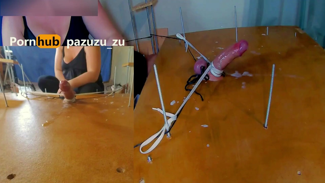 Amateur Femdom CFNM Handjob. I made him Cum Twice in the Milking Table. Ruined Orgasm. Post Orgasm - Free Sex Video - RedTube