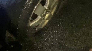 This car keeps parking in my spot so I Power Pissed on it like the filthy little Piss Slut I am