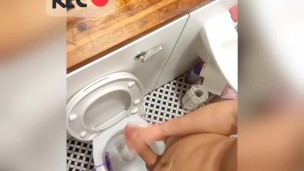 "going for a piss" then wanking of in my jerky straight mates toilet! 