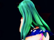 早苗「そろそろこういうのが見たかったのですよね？」【東方MMD】 - Screenshot 11 of 16 - HD