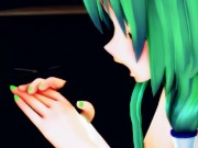 早苗「そろそろこういうのが見たかったのですよね？」【東方MMD】 - Screenshot 9 of 16 - Anime