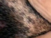 My ex came to my house and I fucked her hairy pussy 16/16