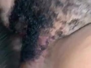 My ex came to my house and I fucked her hairy pussy 5/16