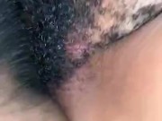 My ex came to my house and I fucked her hairy pussy 7/16