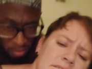 Milf Alegra B takes her first anal plug and cock at the same time 14/16