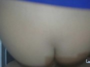 Step Mom fucked in bathroom gets Ass Cum covered