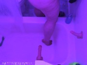Quick BBW Show Foot