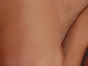 Moaning & Teasing with Purple Dildo