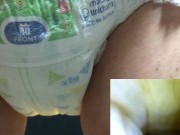 011 ムーニーマンのおむつでおしっこ！ギャザーがしっかり漏れを防いでくれます！ - Screenshot 4 of 16 - Diaper
