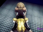 Sailor Moon Hentai 3D - Usagi is Fucked by 2 Boys in a Public Toilet 11/16