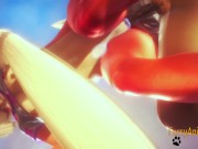 Crash Bandicoot Furry Hentai - Coco Hard Sex in a Jarden 15/16