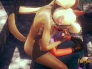 Crash Bandicoot Furry Hentai - Coco Hard Sex in a Jarden 3/16