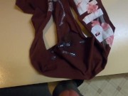 Cumming Onto My Girlfriends Dirty Panties #5