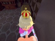 Peach gets fucked from your POV. Fuck the Princess in a haunted mansion.