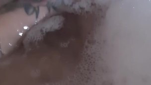 Bath male masturbation