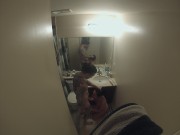 Bathroom Ceiling Cam -- MILF Shelby Squirts 1/16