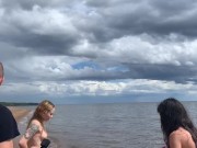 People saw us shooting porn on a public beach 6/16