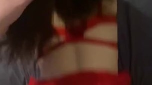 Doggystyle fuck in red