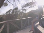 Petite and Beautiful Talia Mint masturbates on Public Beach 2/16