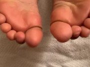 Black Girl Loves to Show Off Her Bare Feet
