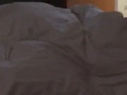 Teen fucks herself, panty stuffing & squirts as she listens to parents fucking hard next door 12/16