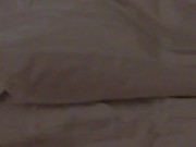 Teen fucks herself, panty stuffing & squirts as she listens to parents fucking hard next door 14/16