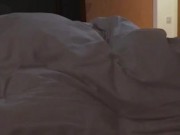 Teen fucks herself, panty stuffing & squirts as she listens to parents fucking hard next door 7/16