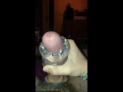 Slow motion fleshlight explosive cumshot ! 16/16