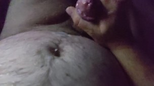 I can't stop cumming on my belly!