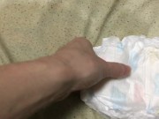 013 布団に入っておむつにおねしょ！たくさんおしっこが出て漏れちゃいます！ - Screenshot 16 of 16 - HD