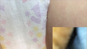 014 おむつにおもらし！！おむつがもこもこですごく気持ちいいです…！part.2