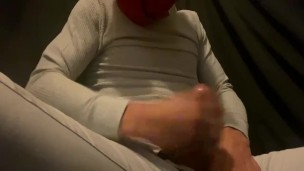 Sniffing straight friend undies 