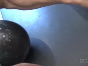 HUNT4K. Magnificent chick gives trimmed vagina for cash in the gym 8/16