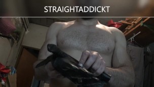 Your straight master putting on his leather gloves to tell you to fuck off.