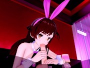 BUNNY GIRL RENT-A-GIRLFRIEND CHIZURU 3D HENTAI 4/16