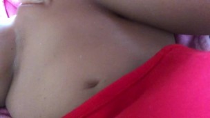 Sex doll gets a huge load on tits