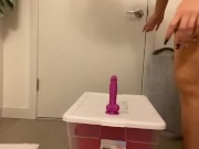 Early Morning Teen Dildo Ride 8/16