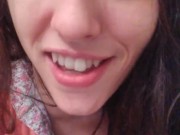 PinkMoonLust Peed Her Pants! She Pisses Her Pants AGAIN! Sits in Piss & Dirty Talks Nasty Shows Tits 14/16