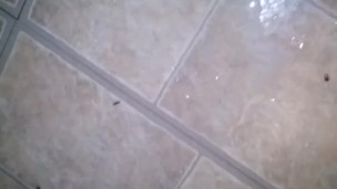 PinkMoonLust Pees like a Boy! Dirty Messy Standing Pee Dirty Bathroom Piss Puddles on Floor Eww!