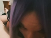 Marie Jane Hentai cosplay girl says “Thank you! Thank you for hard cock!!! 2/16