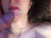 Фонтан спермы на лице сводной сестры - Screenshot 16 of 16 - HD