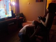 Gamer chick enjoying sex games while playing Fortnite! 2/16