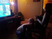 Gamer chick enjoying sex games while playing Fortnite! 5/16